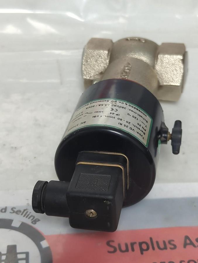 Used HONSBERG,VD 25 RI,FLOW SWITCH ASSEMBLY PRE-OWNED