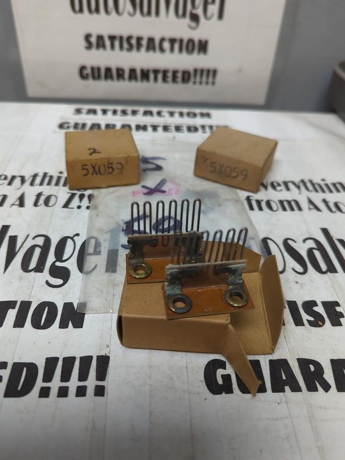 DAYTON ELECTRIC,5X59,STYLE F 2.5 HEATER ELEMENTS LOT OF 6 NOS