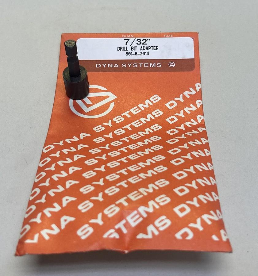 DYNA SYSTEMS,7/32INCH,DRILL BIT ADAPTER NOS