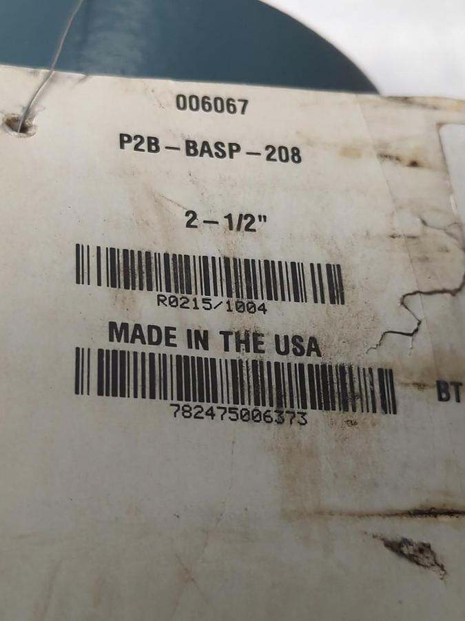 DODGE,P2B-BASP-208,PILLOW BLOCK PLAIN SLEEVE BEARING 2-1/2 INCH BORE MISSING BOX