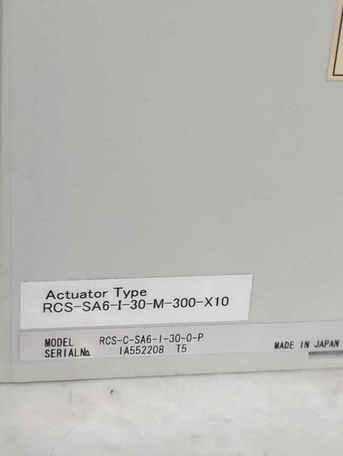 Used ROBO CYLINDER,RCSC-SA6-1-30-0-P,CONTROLLER MODULE ACTUATOR TYPE RCSSA6130M300X10