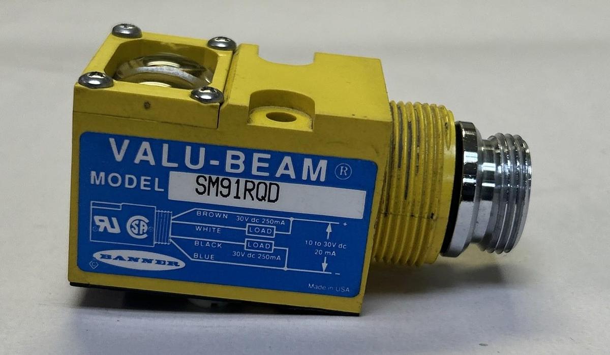 Used BANNER,SM91RQD,RECIEVER