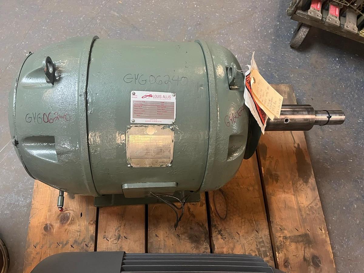 Used LOUIS ALLIS,JX,MOTOR 7.5HP 1160RPM 440V 3PH FR 324