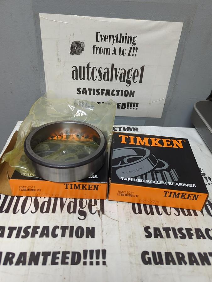 TIMKEN,HM212011,ROLLER BEARING CUP LOT OF 2 NOS