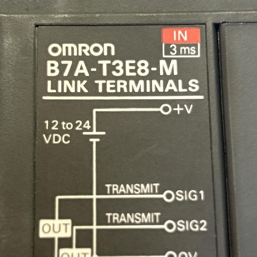 Used OMRON,B7A-T3E8-M,LINK TERMINALS