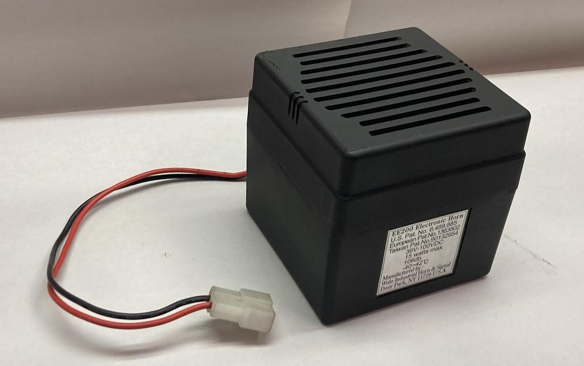 Wolo,EE200,Electronic Horn 36V-100VDC 15 Watts Max 106db