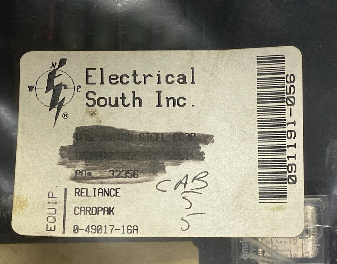 Used RELIANCE,0-49017-16A,SUMMING CARD REFURBISHED