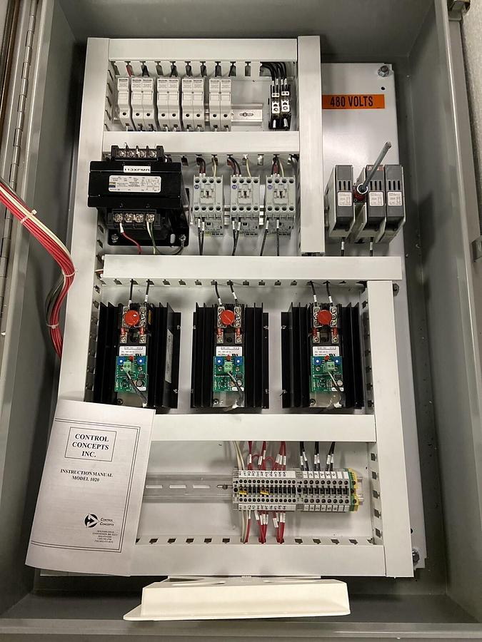 Process Thermal Dynamics,1574-2,Infrared Heater Control 480V 73A with 3 Heaters