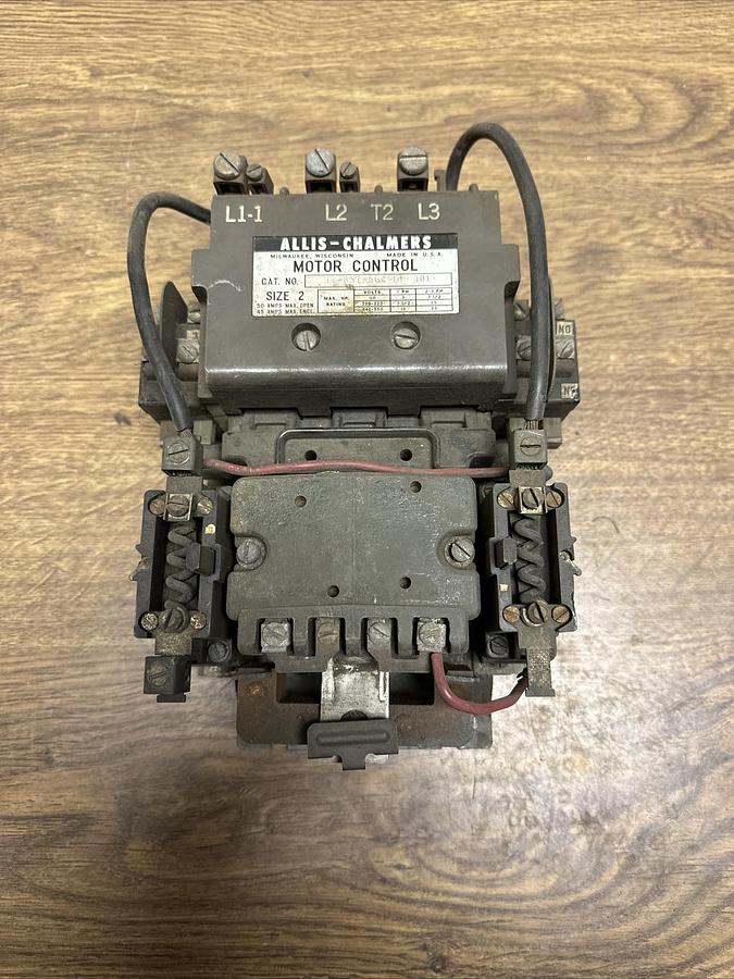 Used Allis Chalmers,14-857-562-20-301,Size 2 Motor Control