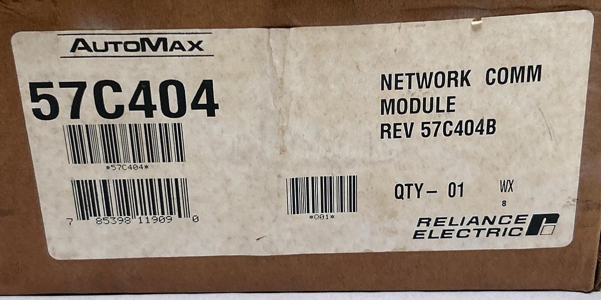 Used RELIANCE,57C404,COMMUNICATION NETWORK MODULE