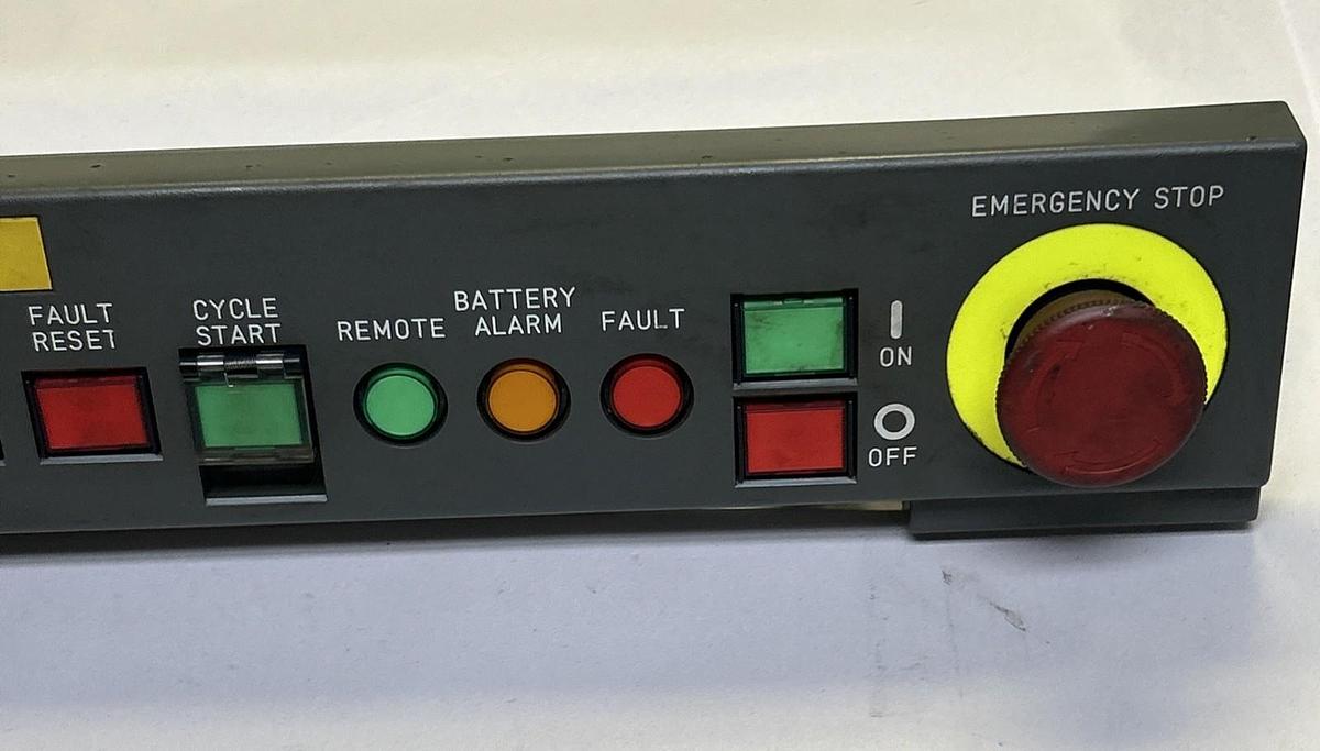 Used FANUC,A05B-2400-C001,R-J3 OPERATOR CONTROL PANEL