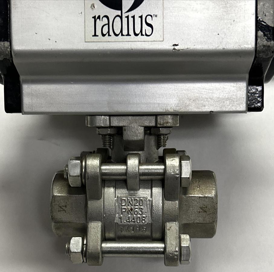Used RADIUS,AS-005,PNEUMATIC ACTUATOR