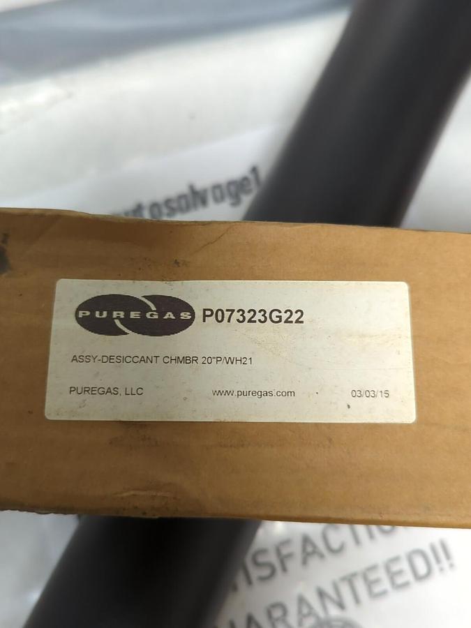 PUREGAS,P07323G22,ASSY-DESICCANT AIR CHAMBER 20 INCH P/WH21 NOS