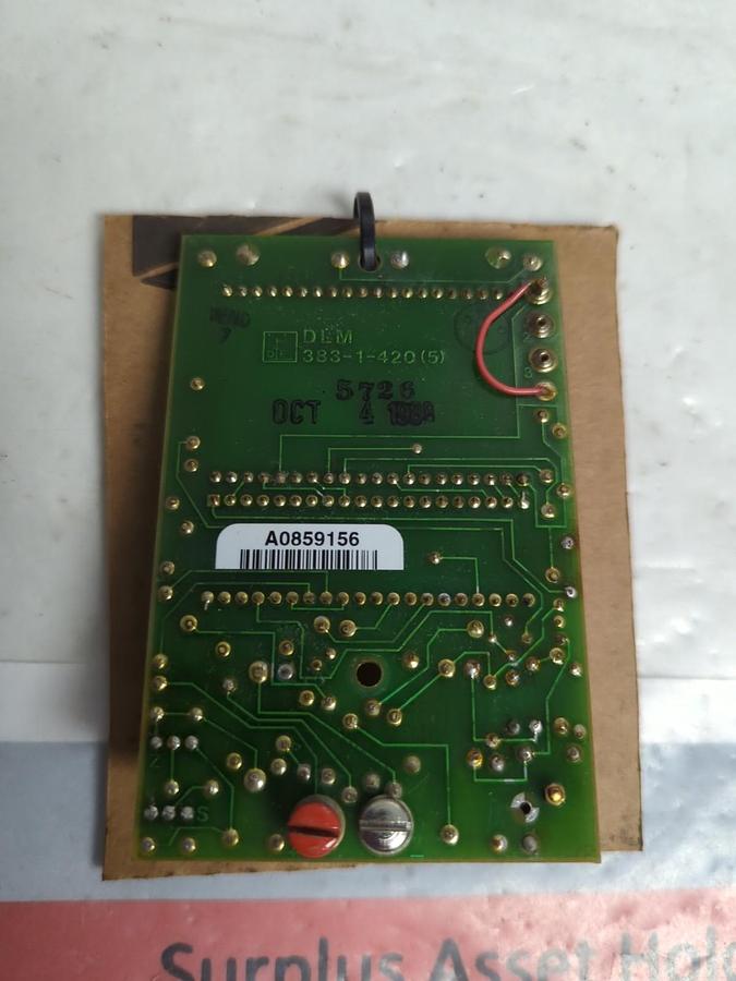 Used DLM,383-1-420,CIRCUIT BOARD/DISPLAY PRE-OWNED