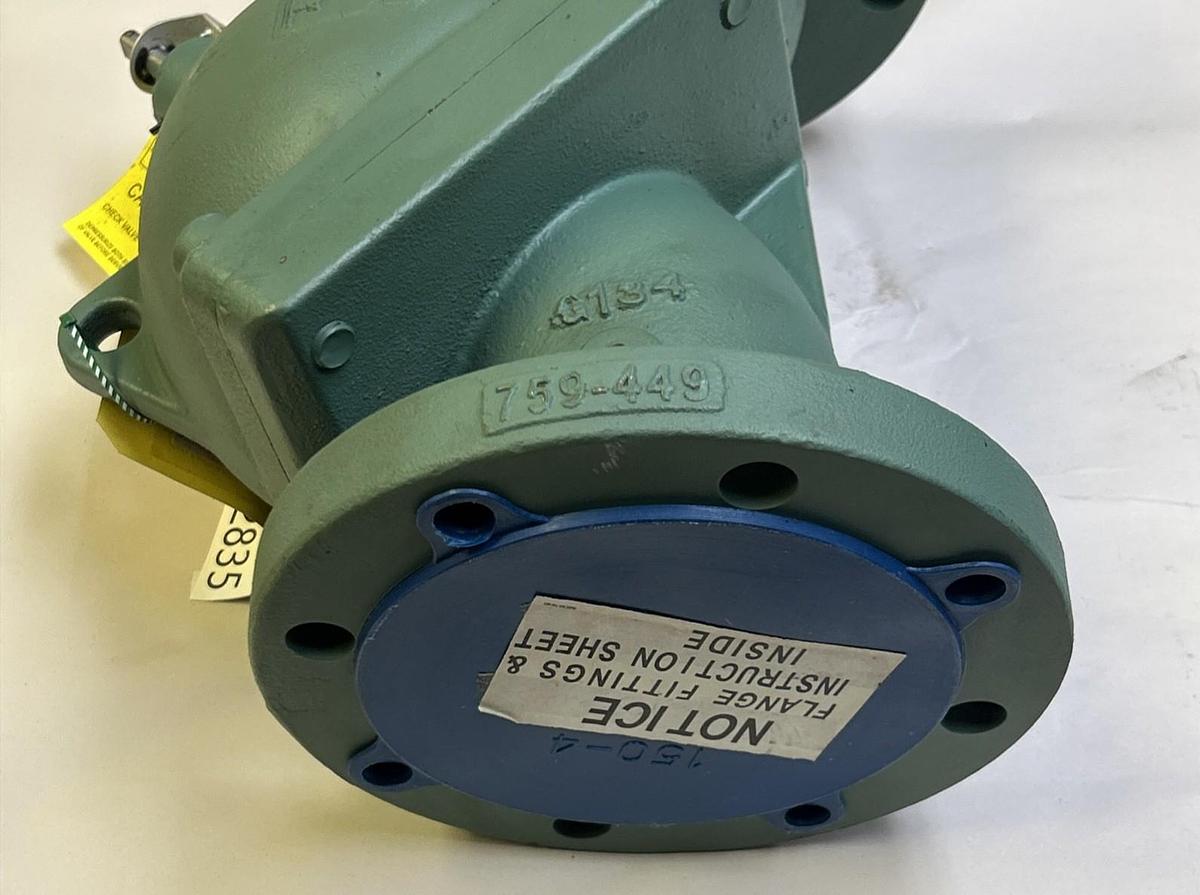 Used TACO,MPV040-4,FLANGED FLOW METERING SHUT OFF VALVE 4"