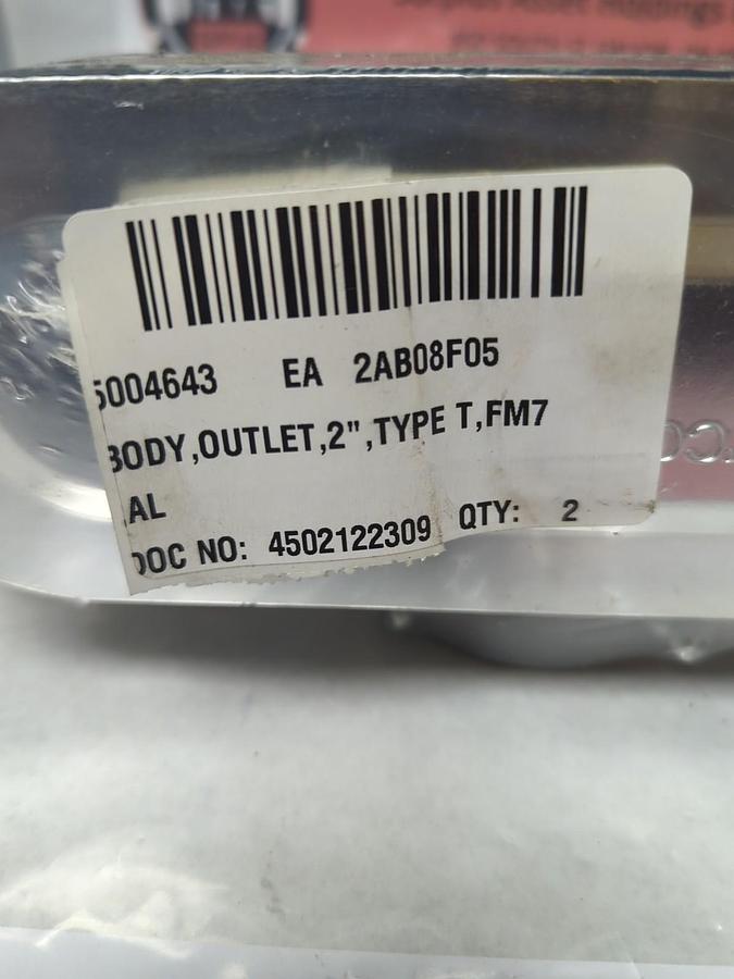 UNBRANDED,TYPE T,CONDUIT OUTLET BODY FM7 WITH COVER NOS