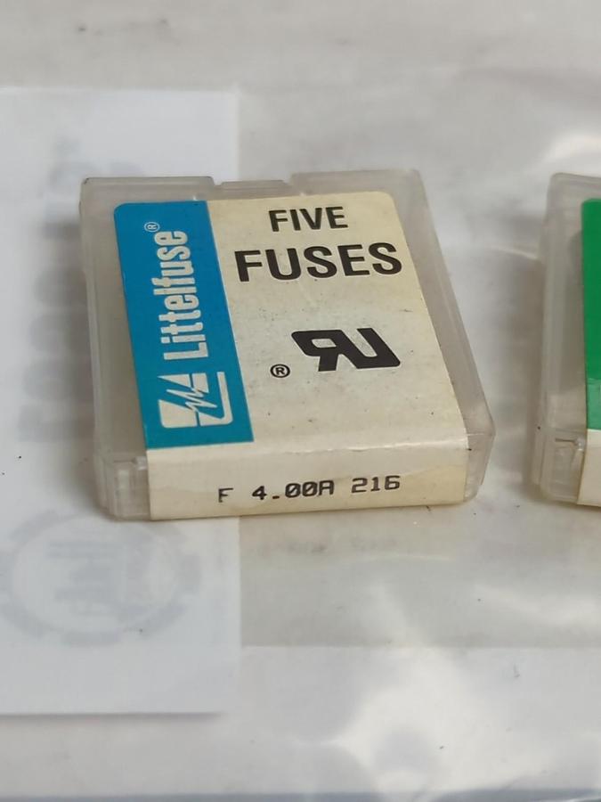 LITTELFUSE,F 4.00A 216,FUSE LOT OF 10 PCS NOS