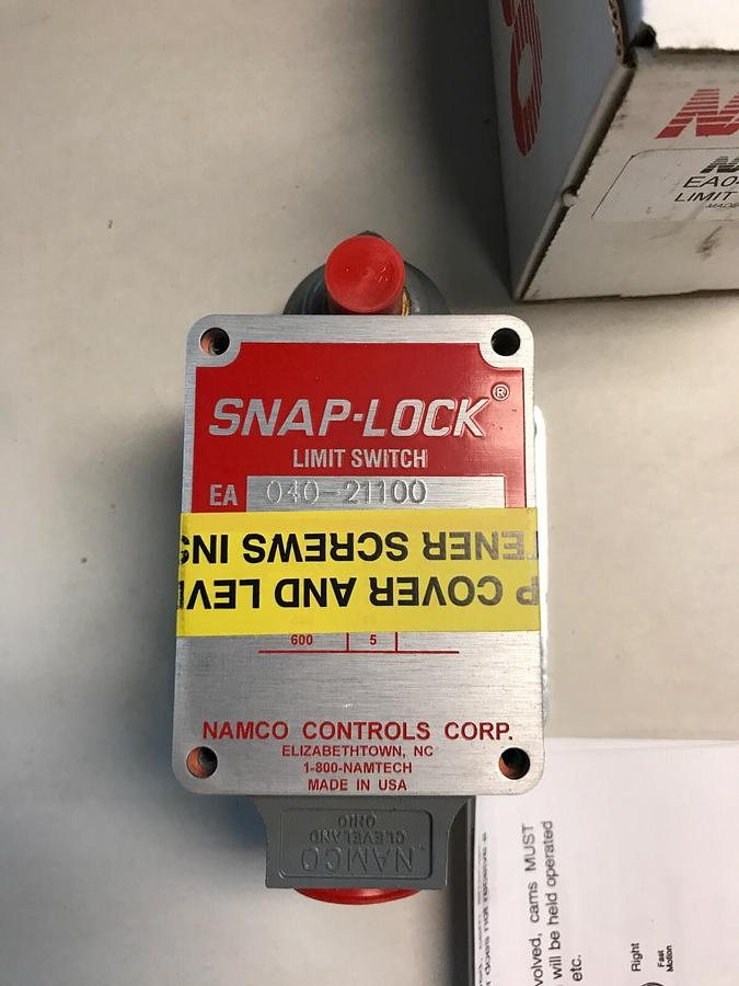 Used Namco,EA040-21100,Snap Lock Limit Switch