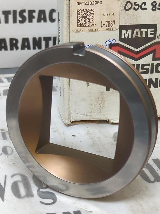 MATE,2.00+.030,SQUARE HOLE PUNCH PRESS TOOL NOS