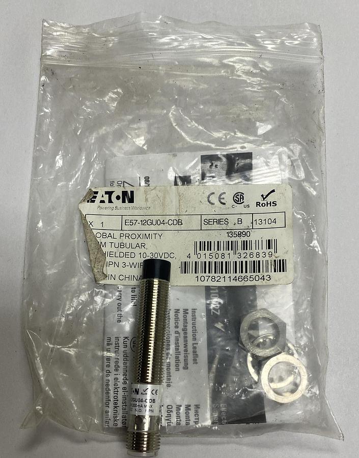 Eaton,E57-12GU04-CDB,Proximity Sensor Switch NEW