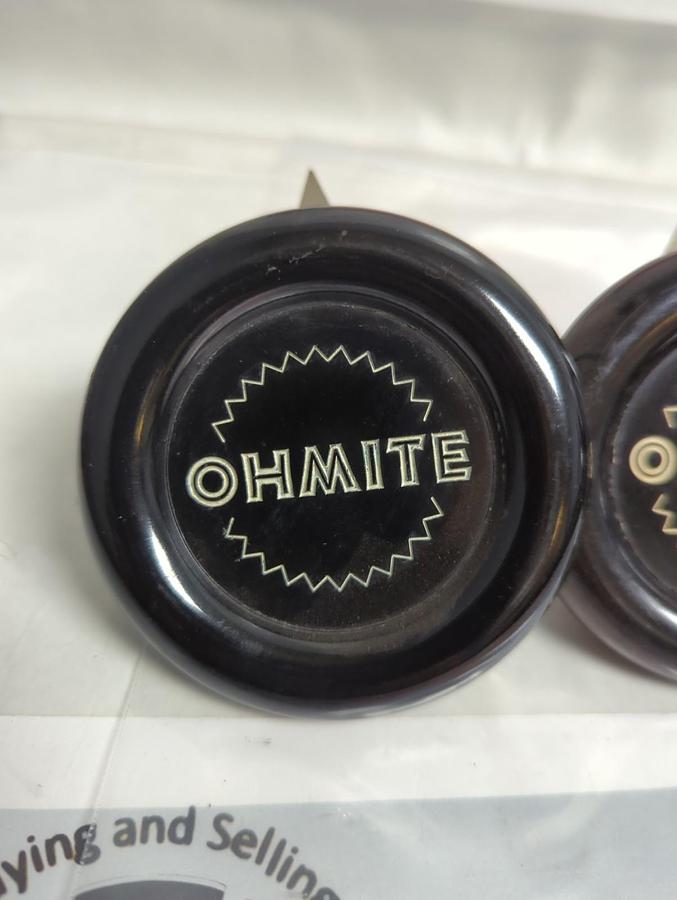 Used OHMITE,5106,KNOB WITH POINTER LOT OF 3 PRE-OWNED