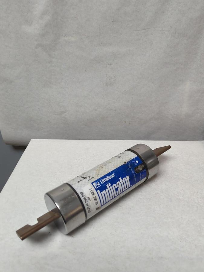 Used LITTELFUSE,FLSR250ID,INDICATOR 250 AMP FUSE PRE-OWNED