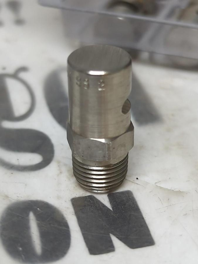 SPRAYING SYSTEMS CO.,1/8 KSS 2,STAINLESS SPRAY NOZZLES LOT OF 10 NOS