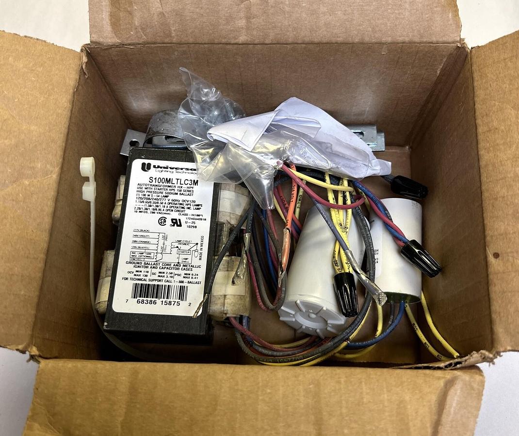 UNIVERSAL LIGHTING TECHNOLOGY,S100MLTLC3M-500K,BALLAST KIT NOS