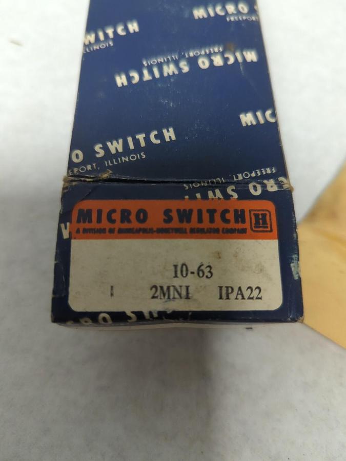HONEYWELL MICRO SWITCH,2MN1 1PA22,LIMIT SWITCH CONTACT BLOCK NOS