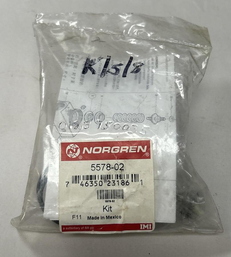 Used NORGREN,5578-02,VALVE REPAIR KIT NOS