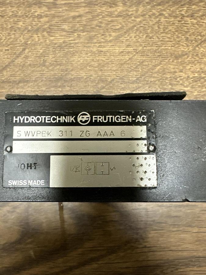 Used Hydrotechnik,SWEPEK311ZGAAA6,Hydraulic Valve