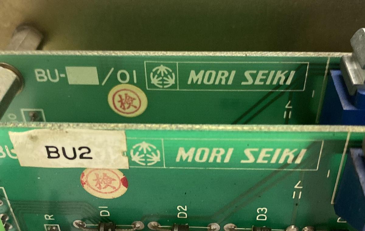 Used MORI SEIKI,BU2,RELAY CIRCUIT BOARD