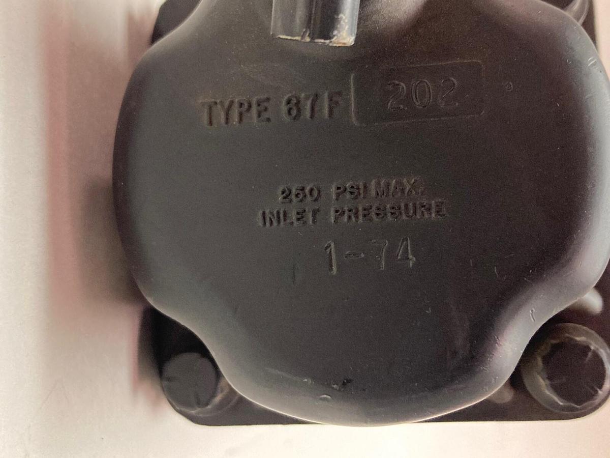 Fisher Governor,Type 67F-202,Regulator 250 PSI Max