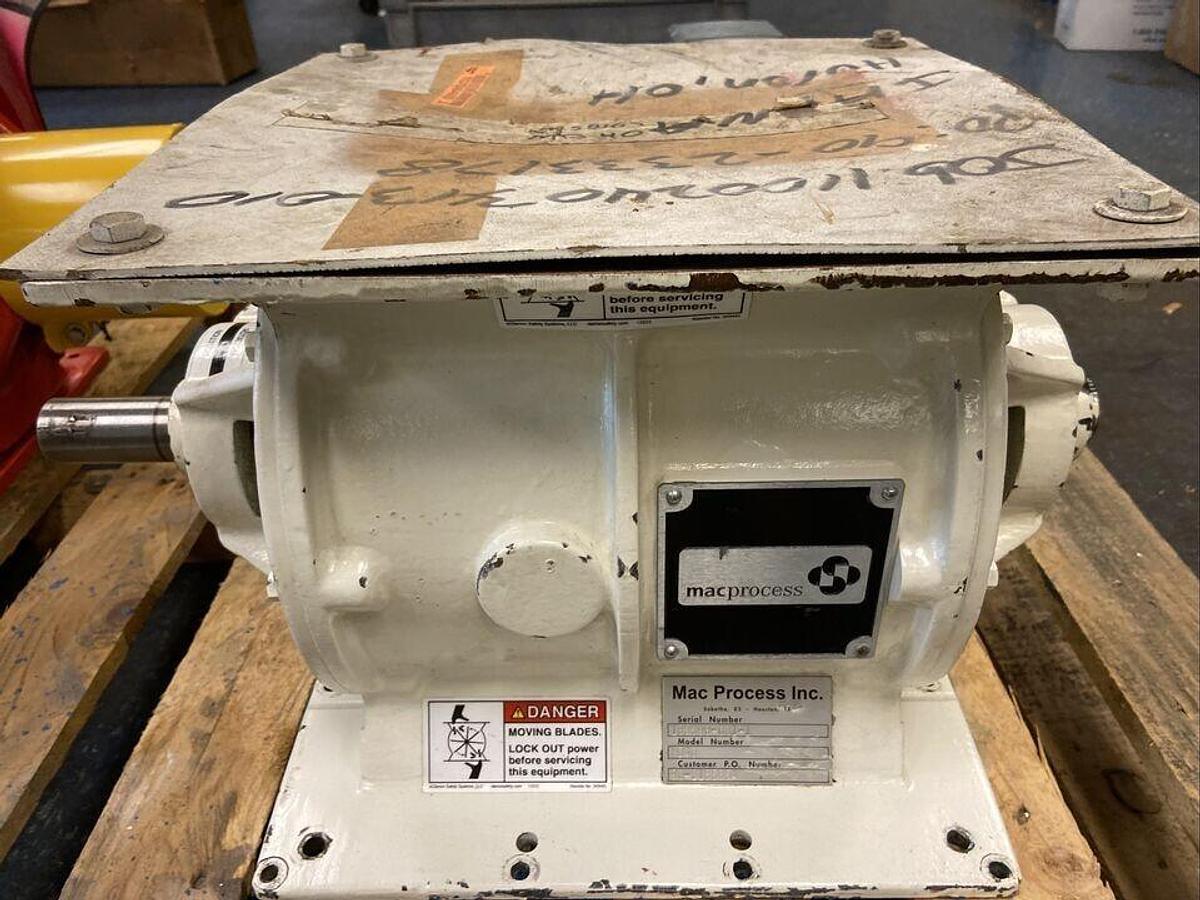 Used MAC,MD40,Rotary Valve Airlock 12 INCH Refurbished