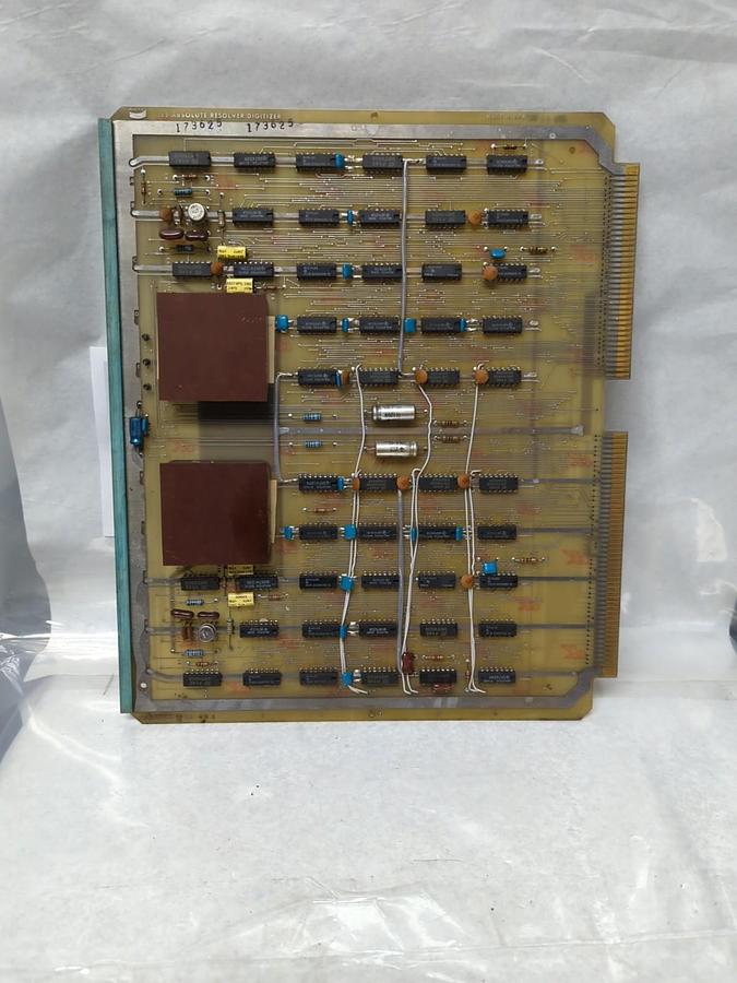 Used BENDIX,3729050,S5 ABSOLUTE RESOLVER DIGITIZER CIRCUIT BOARD PRE-OWNED