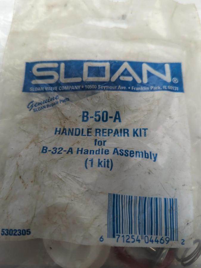 SLOAN,B-50-A,HANDLE REPAIR KIT NOS