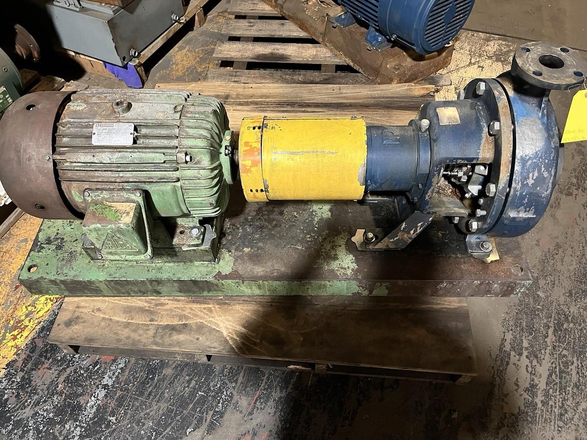 Used INGERSOLL DRESSER,3X2X13,CENTRIFUGAL PUMP 20HP 1755RPM