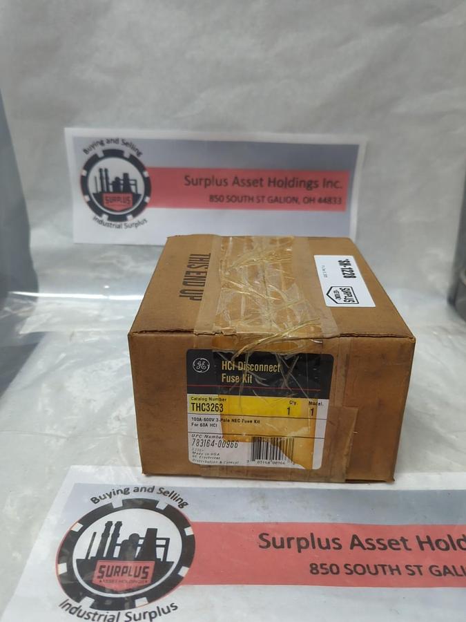 GE,THC3263,HCI DISCONNECT FUSE KIT 100A-600V 3-POLE NEC NOS