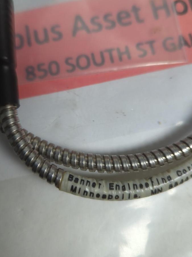 Used BANNER,BT235,FIBER OPTIC CABLE PRE-OWNED