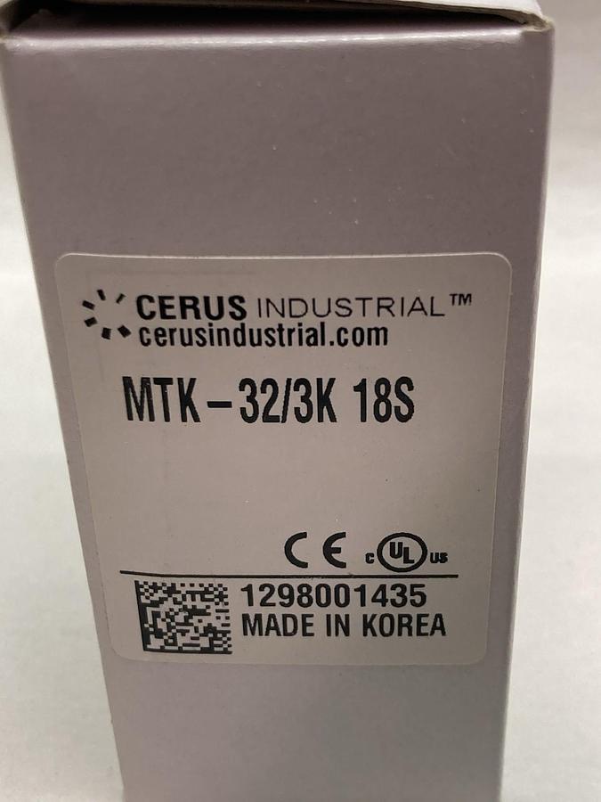 Cerus Industrial,MTK-32/3K 18S,Thermal Overload Relay 50/60Hz