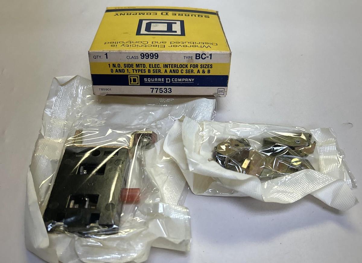 Used SQUARE D,9999BC-1,INTERLOCK KIT NEW