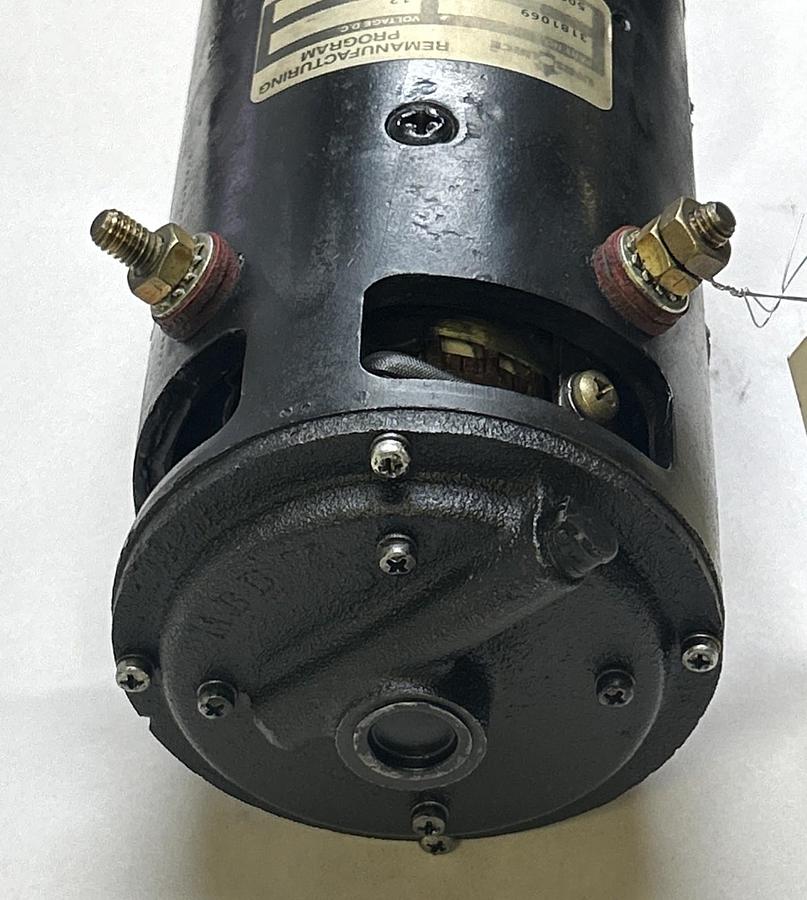 Used UNISOURCE,3181069,HYDRAULIC FORKLIFT MOTOR 12VDC