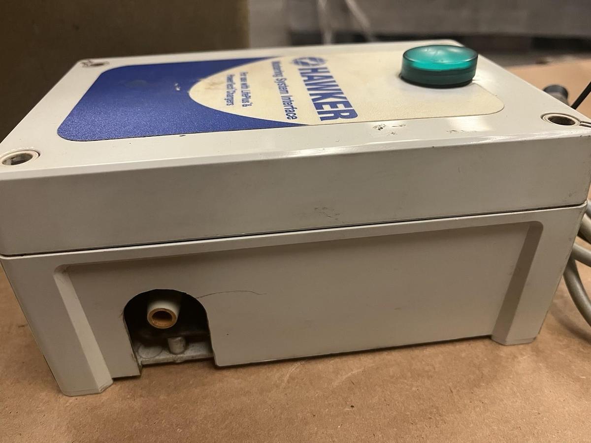 Used HAWKER,00425158,WATERING SYSTEM INTERFACE FOR LIFEPLUS & POWERTECH CHARGER