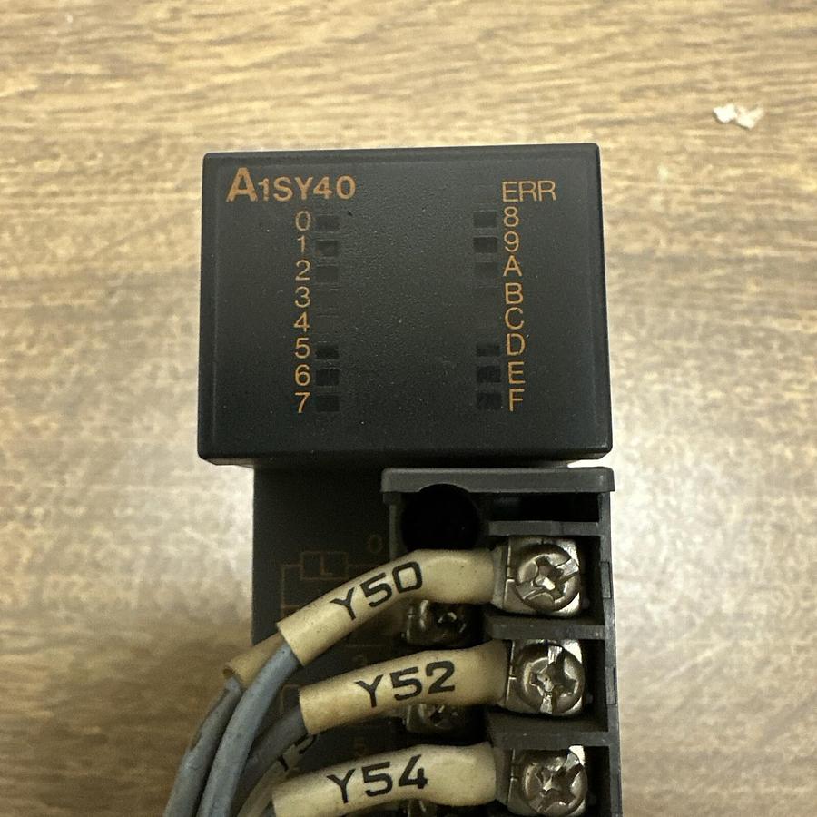 Used Mitsubishi,A1SY40,Output Unit