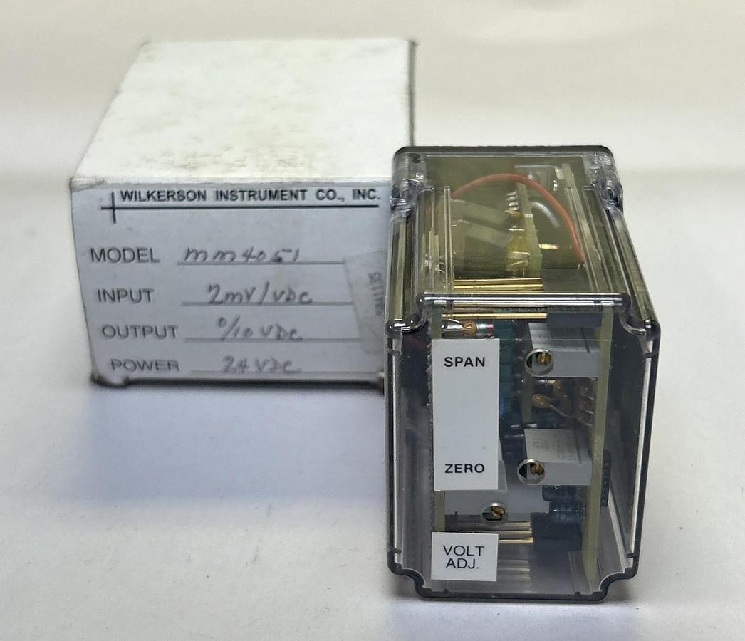 WILKERSON INSTRUMENT,MM4051,SIGNAL CONDITIONER TRANSMITTER NOS