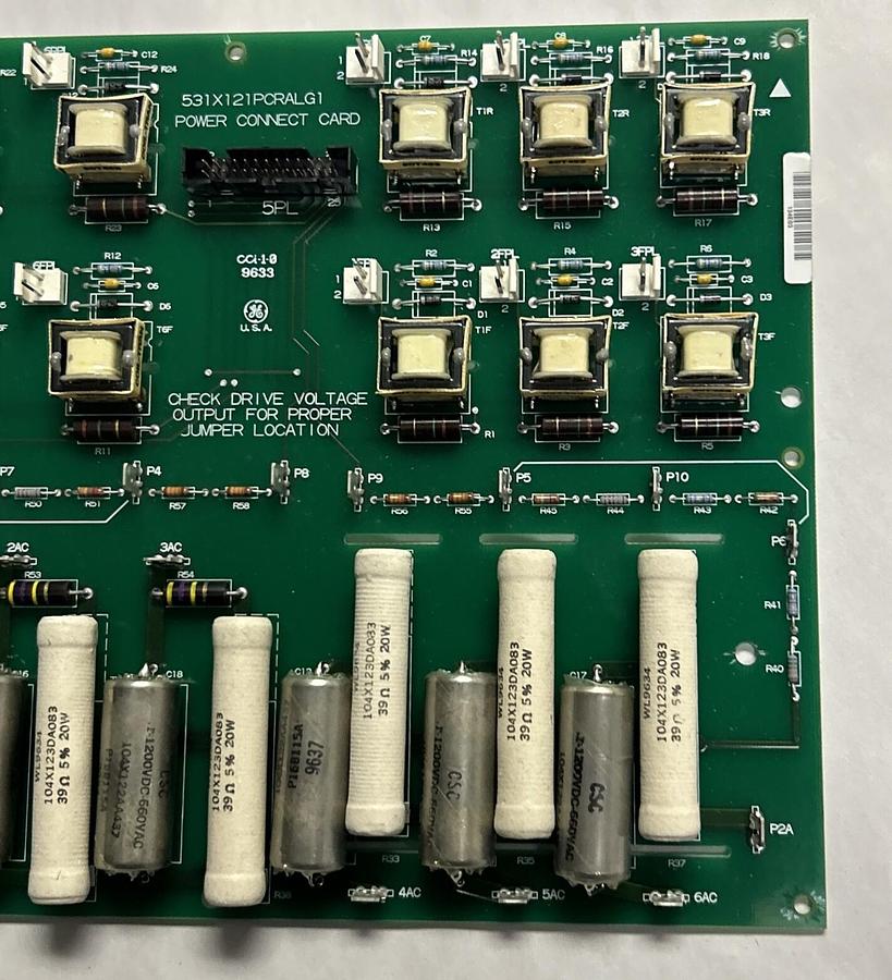 Used GENERAL ELECTRIC,531X121PCRALG1,POWER CONNECT CARD