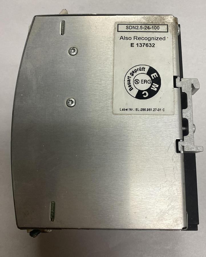Used Sola,SDN 2.5-24-100,Power Supply 24VDC 2.5A