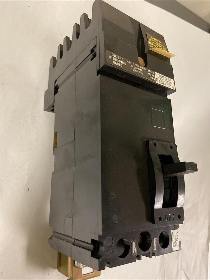 Square D,FA24020AB,20 Amp Circuit Breaker 480V 2 pole