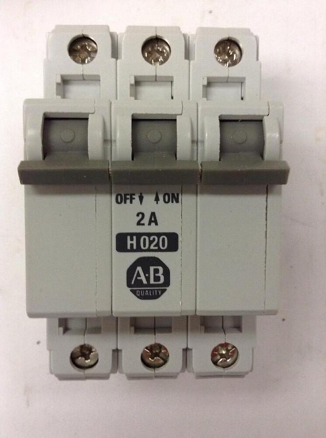 Allen-Bradley,1492-CB3H020,Circuit Breaker  Series B 2 A