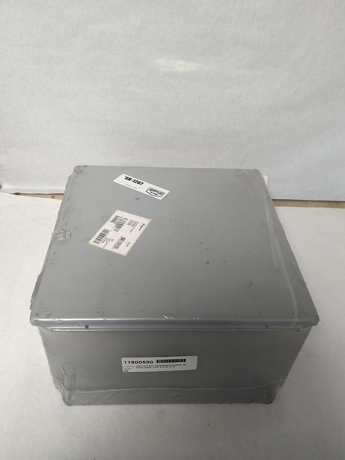 HOFFMAN,A1212CH,JUNCTION BOX  6 IN X 12 IN X 12 IN  54890 NOS
